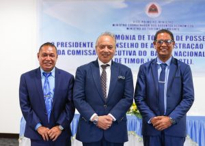 Asionista Fo Posse ba Konsellu Administrativu no Konsellu Ezekutivu BNCTL