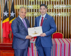 Vise PM, MCAE no MTA Simu Vizita Kortezia Enkaregadu Negósiu ka Offisial Seguransa Rejional Chasen Peabody