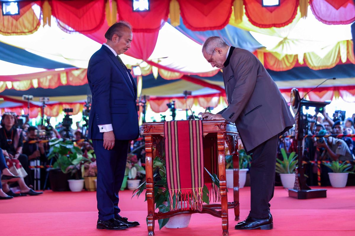 Taking Office of the IX Constitutional Government