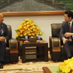 Sua Excelência VPM MCAE MTA visita official ao estrangeiro