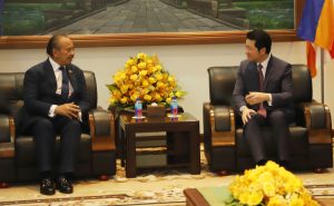 Sua Excelência VPM MCAE MTA visita official ao estrangeiro