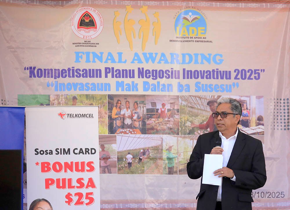 Ministro Coordenador dos Assuntos Económicos Inaugura Oficialmente o Concurso de Planos de…