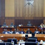 Acting Vice Prime Minister and Coordinating Minister for Economic Affairs Presents Budget Report 2025–2026 in Parliament.