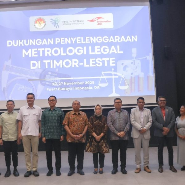 Apoiu ba Implementasaun Metrolojia Legal iha Timor-Leste