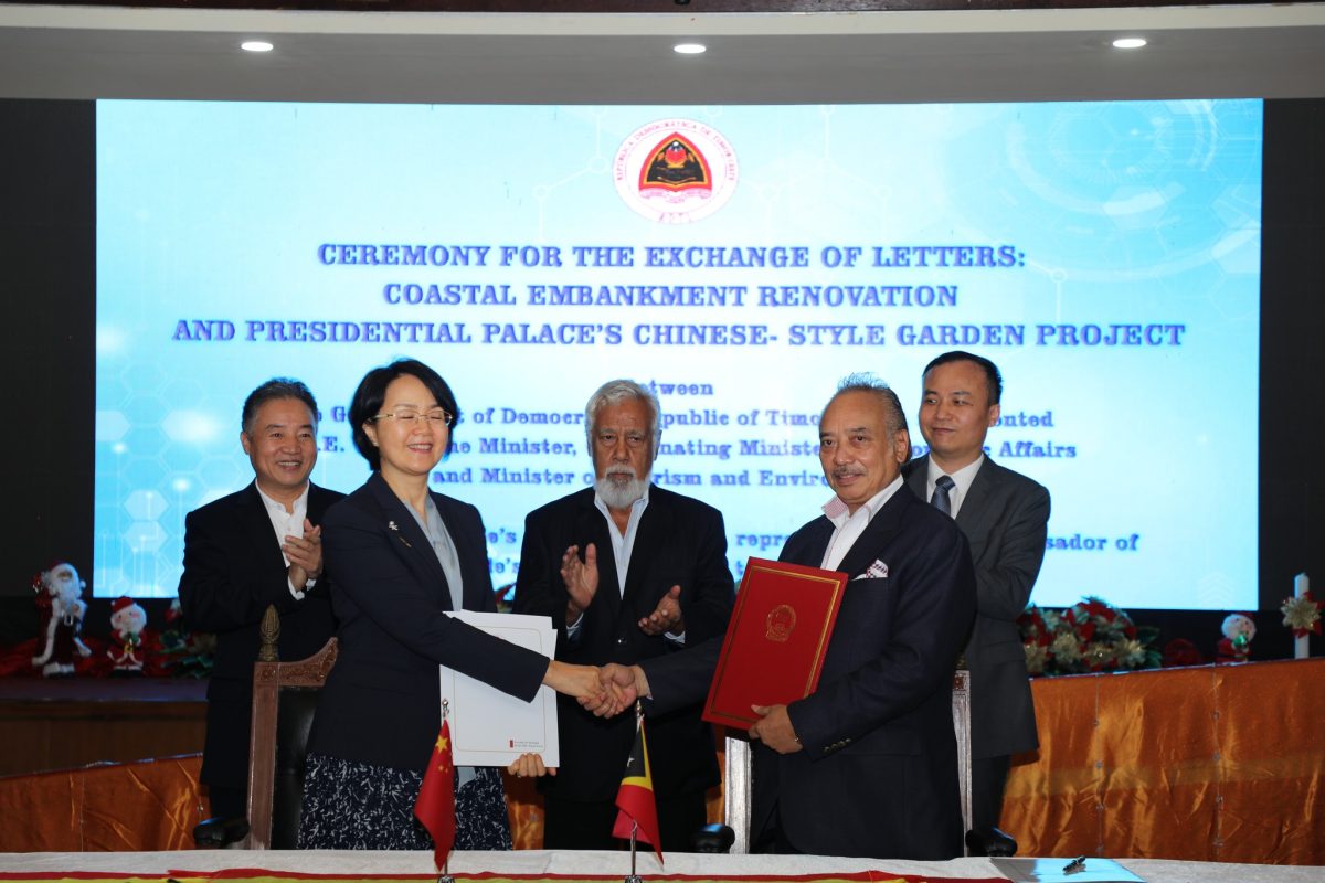 𝐆𝐨𝐯𝐞𝐫𝐧𝐮 𝐓𝐋-𝐗𝐢𝐧𝐚 𝐬𝐞𝐥𝐞𝐛𝐫𝐚 𝐚𝐤𝐨𝐫𝐝𝐮 𝐛𝐚 𝐏𝐫𝐨𝐣𝐞𝐭𝐮 𝐑𝐞𝐧𝐨𝐯𝐚𝐬𝐚𝐮𝐧 𝐓𝐞𝐫𝐫𝐚𝐩𝐥é𝐧 𝐊𝐨𝐬𝐭𝐞𝐢𝐫𝐚 𝐧𝐨 𝐏𝐫𝐨𝐣𝐞𝐭𝐮 𝐉𝐚𝐫𝐝𝐢𝐧