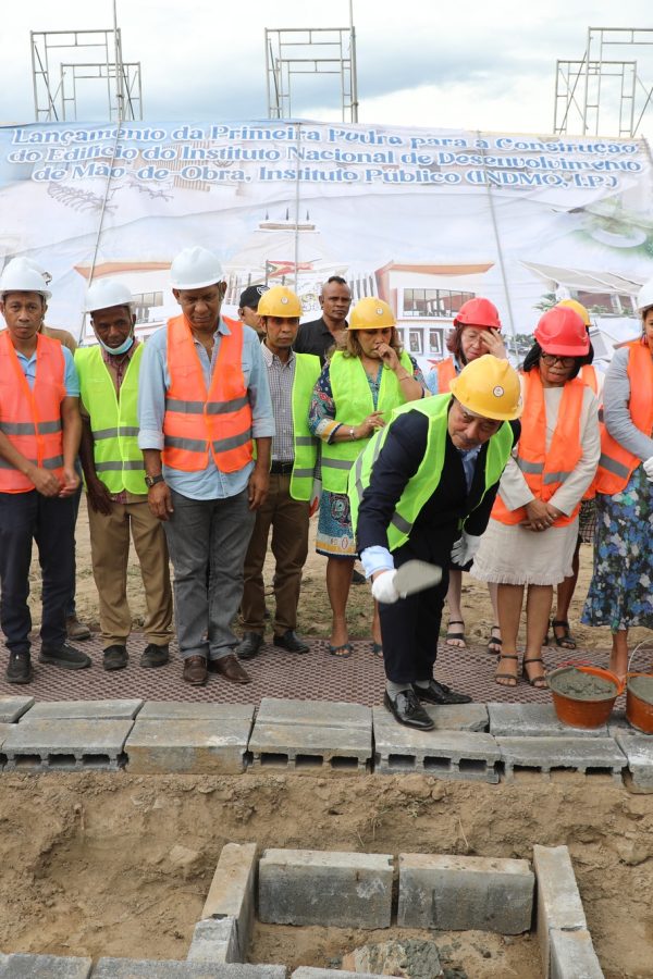 Vice-Primeiro-Ministro Lança Construção do Novo Edifício do INDMO