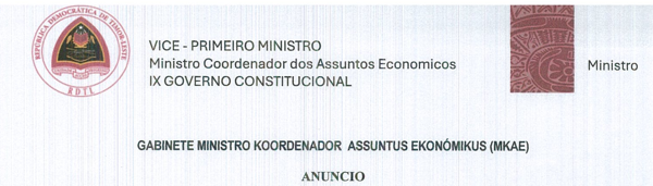 Relasiona ho anunsiu profile ne’ebe loke husi Gabinete MKAE iha&hellip;