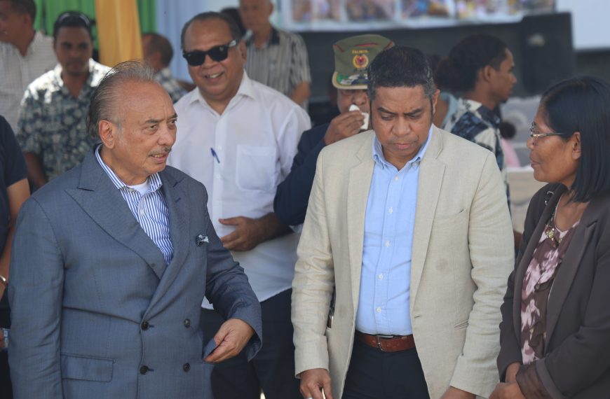 V-PM Lansa Projetu Rehabilitasaun Laboratóriu Nasionál