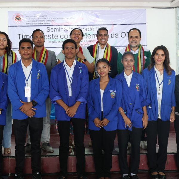 Diseminasaun Informasaun konaba OMK ba Estudante UNPAZ