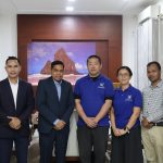 MCAE Receives Visit from Tsuneishi Company